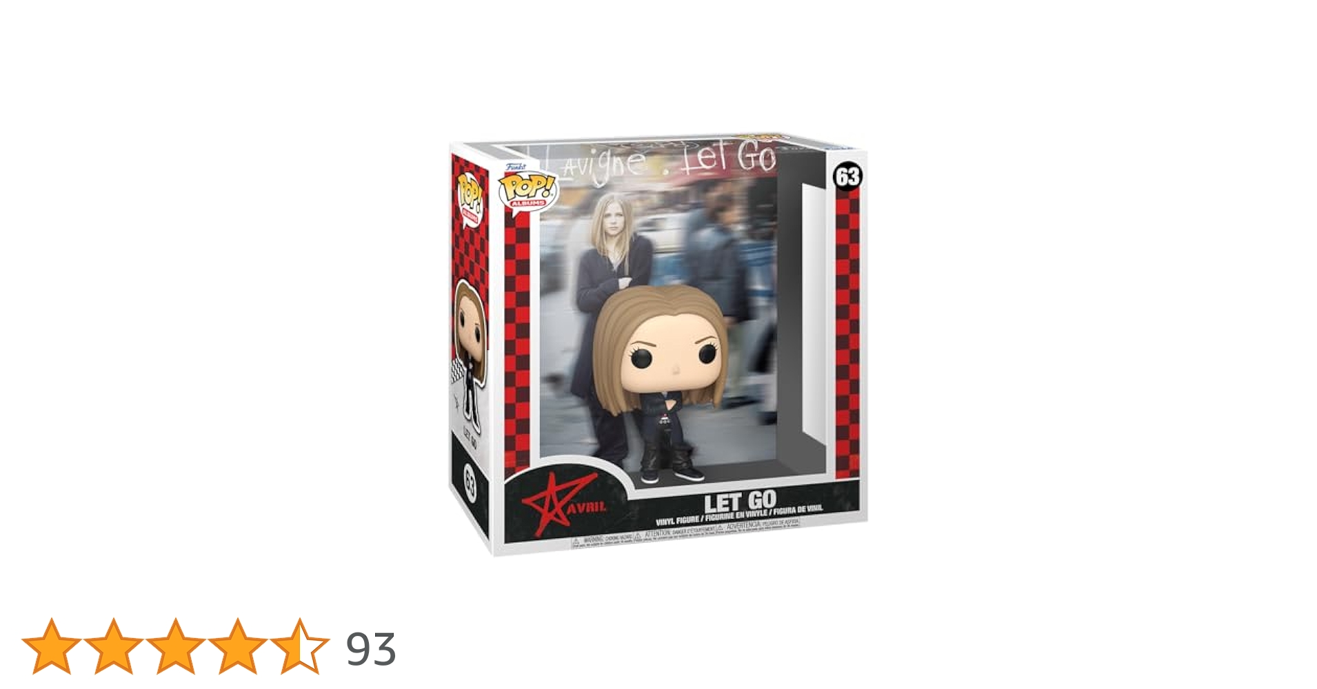 Funko pop! ファンコ ポップ アヴリル・ラヴィーン『Let Go』 Pop! Albums Cover Avril Lavigne - Let Go